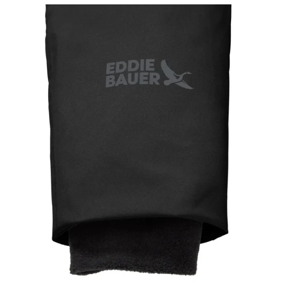Eddie Bauer Women's Down 650 Fill Parka Coat Black Full Zip Hooded Size S